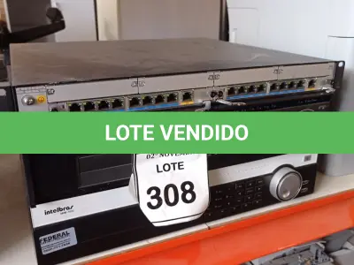 LOTE 308 - 02 DVRS MARCA INTELBRAS E 01 SWITCH. (NO ESTADO) ATENÇÃO! FAZER A VISITAÇÃO ANTES DE ARREMATAR, NÃO SABEMOS SE FUNCIONA, LEILÃO NÃO TEM GARANTIA E NEM DEVOLUÇÃO, SUJEITO A POSSÍVEIS AVARIAS VISÍVEIS/OCULTAS E/OU AUSÊNCIA DE COMPONENTES.