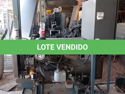 LOTE 373 - 01 GERADOR COM POTÊNCIA DE 15 KVA MARCA NEGRINI. (NO ESTADO) ATENÇÃO! FAZER A VISITAÇÃO ANTES DE ARREMATAR, NÃO SABEMOS SE FUNCIONA, LEILÃO NÃO TEM GARANTIA E NEM DEVOLUÇÃO, SUJEITO A POSSÍVEIS AVARIAS VISÍVEIS/OCULTAS E/OU AUSÊNCIA DE COMPONENTES.