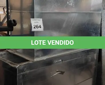 LOTE 264 - 02 DUTOS DE VENTILAÇÃO GALVANIZADO. (NO ESTADO) ATENÇÃO! FAZER A VISITAÇÃO ANTES DE ARREMATAR, NÃO SABEMOS SE FUNCIONA, LEILÃO NÃO TEM GARANTIA E NEM DEVOLUÇÃO, SUJEITO A POSSÍVEIS AVARIAS VISÍVEIS/OCULTAS E/OU AUSÊNCIA DE COMPONENTES.