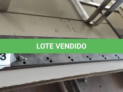 LOTE 253 - 01 LÂMINA DE GUILHOTINA GRÁFICA 100CM. (NO ESTADO) ATENÇÃO! FAZER A VISITAÇÃO ANTES DE ARREMATAR, NÃO SABEMOS SE FUNCIONA, LEILÃO NÃO TEM GARANTIA E NEM DEVOLUÇÃO, SUJEITO A POSSÍVEIS AVARIAS VISÍVEIS/OCULTAS E/OU AUSÊNCIA DE COMPONENTES.