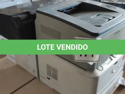 LOTE 171 - 04 IMPRESSORAS DE MARCAS E MODELOS DIVERSOS. (NO ESTADO) ATENÇÃO! FAZER A VISITAÇÃO ANTES DE ARREMATAR, NÃO SABEMOS SE FUNCIONA, LEILÃO NÃO TEM GARANTIA E NEM DEVOLUÇÃO, SUJEITO A POSSÍVEIS AVARIAS VISÍVEIS/OCULTAS E/OU AUSÊNCIA DE COMPONENTES.