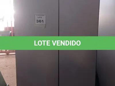 LOTE 361 - 01 ARMÁRIOS ALTO PARA PASTAS SUSPENSAS. (NO ESTADO) ATENÇÃO! FAZER A VISITAÇÃO ANTES DE ARREMATAR, NÃO SABEMOS SE FUNCIONA, LEILÃO NÃO TEM GARANTIA E NEM DEVOLUÇÃO, SUJEITO A POSSÍVEIS AVARIAS VISÍVEIS/OCULTAS E/OU AUSÊNCIA DE COMPONENTES.