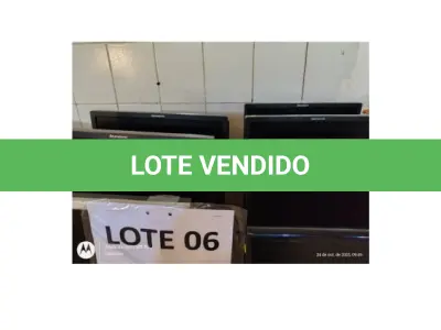 LOTE 006 - 08 MONITORES DE VIDEO POLICROMATICO, LCD, LED – MARCAS LENOVO, SAMSUNG, AOC, ITAUTEC; (NO ESTADO DE CONSERVAÇÃO QUE SE ENCONTRAM)