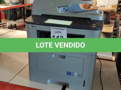 LOTE 143 - 01 IMPRESSORA MULTIFUNCIONAL MODELO SCX-5835NX MARCA SAMSUNG. (NO ESTADO) ATENÇÃO! FAZER A VISITAÇÃO ANTES DE ARREMATAR, NÃO SABEMOS SE FUNCIONA, LEILÃO NÃO TEM GARANTIA E NEM DEVOLUÇÃO, SUJEITO A POSSÍVEIS AVARIAS VISÍVEIS/OCULTAS E/OU AUSÊNCIA DE COMPONENTES.