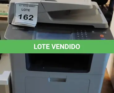 LOTE 162 - 01 IMPRESSORA MULTIFUNCIONAL MODELO SCX-5835NX MARCA SAMSUNG. (NO ESTADO) ATENÇÃO! FAZER A VISITAÇÃO ANTES DE ARREMATAR, NÃO SABEMOS SE FUNCIONA, LEILÃO NÃO TEM GARANTIA E NEM DEVOLUÇÃO, SUJEITO A POSSÍVEIS AVARIAS VISÍVEIS/OCULTAS E/OU AUSÊNCIA DE COMPONENTES.
