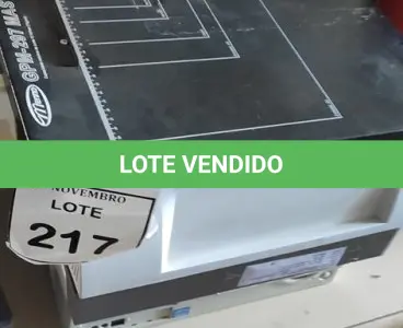 LOTE 217 - 01 CENTRAL TELEFÔNICA, 01 CORTADOR DE PAPEL MANUAL, 01 ENCADERNADOR TÉRMICO E 01 CPU. (NO ESTADO) ATENÇÃO! FAZER A VISITAÇÃO ANTES DE ARREMATAR, NÃO SABEMOS SE FUNCIONA, LEILÃO NÃO TEM GARANTIA E NEM DEVOLUÇÃO, SUJEITO A POSSÍVEIS AVARIAS VISÍVEIS/OCULTAS E/OU AUSÊNCIA DE COMPONENTES.