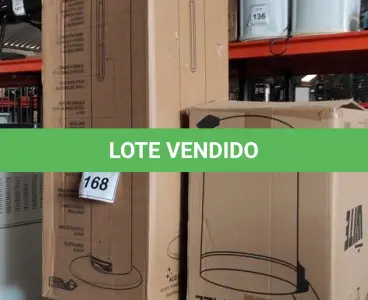 LOTE 168 - 03 LIXEIRAS INOX SEM TAMPA E 01 DISPENSE PARA ÁLCOOL EM GEL COM PEDAL. (NO ESTADO) ATENÇÃO! FAZER A VISITAÇÃO ANTES DE ARREMATAR, NÃO SABEMOS SE FUNCIONA, LEILÃO NÃO TEM GARANTIA E NEM DEVOLUÇÃO, SUJEITO A POSSÍVEIS AVARIAS VISÍVEIS/OCULTAS E/OU AUSÊNCIA DE COMPONENTES.
