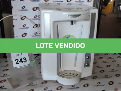 LOTE 243 - 01 PURIFICADOR DE ÁGUA MARCA BELLIERE. (NO ESTADO) ATENÇÃO! FAZER A VISITAÇÃO ANTES DE ARREMATAR, NÃO SABEMOS SE FUNCIONA, LEILÃO NÃO TEM GARANTIA E NEM DEVOLUÇÃO, SUJEITO A POSSÍVEIS AVARIAS VISÍVEIS/OCULTAS E/OU AUSÊNCIA DE COMPONENTES.