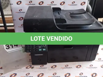 LOTE 314 - 01 IMPRESSORA MULTIFUNCIONAL MODELO M1212 MARCA HP. (NO ESTADO) ATENÇÃO! FAZER A VISITAÇÃO ANTES DE ARREMATAR, NÃO SABEMOS SE FUNCIONA, LEILÃO NÃO TEM GARANTIA E NEM DEVOLUÇÃO, SUJEITO A POSSÍVEIS AVARIAS VISÍVEIS/OCULTAS E/OU AUSÊNCIA DE COMPONENTES.