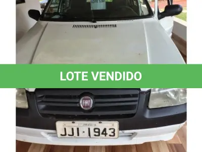 LOTE 130 - 01 VEÍCULO FIAT/UNO MILE 1.0, 66CV, FLEX, 4 PORTAS, MODELO ECONOMY. ANO/MODELO: 2012/2012,  RENAVAM: 00451088476 CHASSI: 9BD15822AC6676289. PLACA JJI 1943 - (NO ESTADO DE CONSERVAÇÃO QUE SE ENCONTRA)