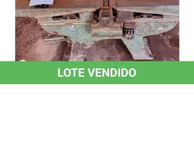 LOTE 139 - 01 PLAINA 450MM. (NO ESTADO DE CONSERVAÇÃO QUE SE ENCONTRA)