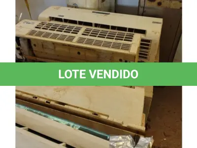 LOTE 082 - 15 ITENS, CONTENDO 02 BEBEDOUROS DE ÁGUA GELADA (ESMALTEC), CAPACIDADE 2L, 220V; 01 FILTRO/BEBEDOURO TORRE INOX IBBL, 01 PURIFICADOR DE ÁGUA TIPO DOMÉSTICO, COM DUAS SAÍDAS DE ÁGUA (GELADA/NATURAL) COM SUPORTE PARA FIXAÇÃO EM PAREDE, 220V; 09 APARELHOS DE AR-CONDICIONADO MARCA ELETROLUX, 9.000 E 12.000 BTU/H, TIPO: SPLIT E 02 FRAGMENTADORAS DE PAPEL - TIPO AUTOMATICA, EM METAL, CAPAC. DE FRAG. MINIMO 5 FOLHAS, MOTOR 220 VENTR. LARG. 220MM, LIXEIRA CAP. 11 LITROS – EVISYS. ( NO ESTADO DE CONSERVAÇÃO QUE SE ENCONTRAM); 