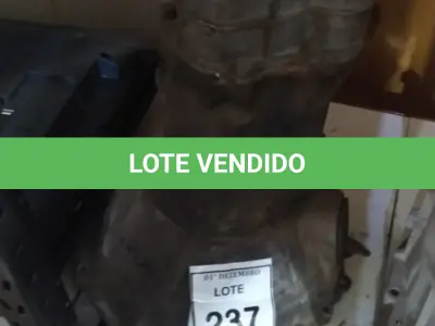LOTE 237 - 01 CÂMBIO DE CHEVETTE. (NO ESTADO) ATENÇÃO! FAZER A VISITAÇÃO ANTES DE ARREMATAR, NÃO SABEMOS SE FUNCIONA, LEILÃO NÃO TEM GARANTIA E NEM DEVOLUÇÃO, SUJEITO A POSSÍVEIS AVARIAS VISÍVEIS/OCULTAS E/OU AUSÊNCIA DE COMPONENTES.