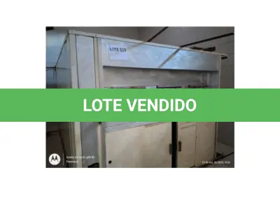 LOTE 113 - 01 FORNO ELETRICO COM UMA CAMARA 6m2, MARCA SUPERFECTA. (NO ESTADO DE CONSERVAÇÃO QUE SE ENCONTRA)