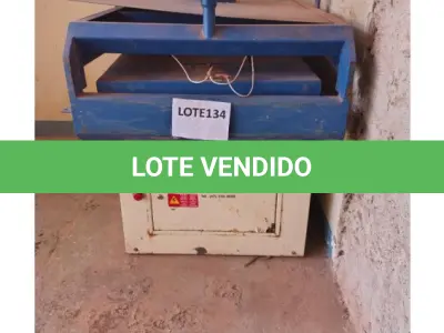 LOTE 134 - 01 MESA TÉRMICA TIPO PTS 8000 - MARCA METALNOX. (NO ESTADO DE CONSERVAÇÃO QUE SE ENCONTRA)