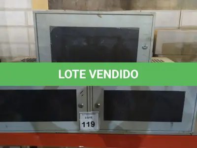 LOTE 119 - 03 MINIS RACKS DE REDE COM PORTA DE ACRÍLICO E FECHADURA. (NO ESTADO) ATENÇÃO! FAZER A VISITAÇÃO ANTES DE ARREMATAR, NÃO SABEMOS SE FUNCIONA, LEILÃO NÃO TEM GARANTIA E NEM DEVOLUÇÃO, SUJEITO A POSSÍVEIS AVARIAS VISÍVEIS/OCULTAS E/OU AUSÊNCIA DE COMPONENTES.