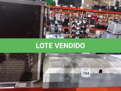 LOTE 304 - 01 AR-CONDICIONADO MARCA CARRIER. (NO ESTADO) ATENÇÃO! FAZER A VISITAÇÃO ANTES DE ARREMATAR, NÃO SABEMOS SE FUNCIONA, LEILÃO NÃO TEM GARANTIA E NEM DEVOLUÇÃO, SUJEITO A POSSÍVEIS AVARIAS VISÍVEIS/OCULTAS E/OU AUSÊNCIA DE COMPONENTES.