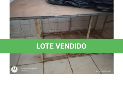 LOTE 093 - 10 ITENS DE MATERIAL DE PANIFICAÇÃO CONTENDO: 01 FORNO TURBO ELETRICO EM AÇO INOX E VISOR DE VIDRO PARA 10 ESTEIRAS, MOTOR DE 1 a 2 CV, MODELO FET 10, MARCA VENANCIO; 05 MESAS PARA MANIPULAÇÃO DE MASSAS PANIFICAÇÃO; 01 MESA DE AÇO PARA CORTE DE MASSA; 01 MODELADOR PARA PÃES, ELÉTRICO DE 220V, ANTICORROSIVO E ACABAMENTO EM AÇO INOX 430, DIMENSÕES: 1,25 x 0,74 x 0,74M, POTÊNCIA 0,37KW, TRIFASICO 380V.; 01 BALANÇA DIGITAL LCD C/ BLACKLIGHT E 5 DÍG DE PESO; ATE 20KG PRATO AÇO INOXIDÁVEL; FONTE FULL RANGE (90 A 240 VAC) TECLADO C/SINAL SONORO; BAT/ 210 HRS E 01 FATIADEIRA PARA PÃES ESPECIAIS. (NO ESTADO DE CONSERVAÇÃO QUE SE ENCONTRAM) 