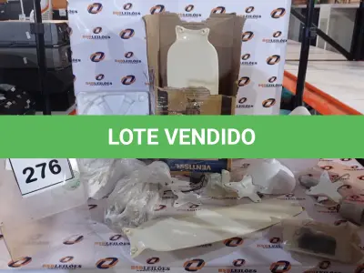 LOTE 276 - 01 VENTILADOR DE TETO DESMONTADO (INCOMPLETO), 01 DISQUETEIRA, 01 BOMBA DE PRESSÃO, 02 MINIS AMPLIFICADORES DE FONES DE OUVIDO, 02 CÂMERAS DE MONITORAMENTO, 01 MONITOR DE CÂMERAS MARCA KROMA E 01 BOLSA DE COURO PARA DOCUMENTOS. (NO ESTADO) ATENÇÃO! FAZER A VISITAÇÃO ANTES DE ARREMATAR, NÃO SABEMOS SE FUNCIONA, LEILÃO NÃO TEM GARANTIA E NEM DEVOLUÇÃO, SUJEITO A POSSÍVEIS AVARIAS VISÍVEIS/OCULTAS E/OU AUSÊNCIA DE COMPONENTES.