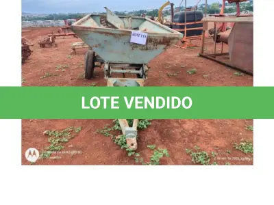 LOTE 115 - 19 INTENS DE IMPLEMENTOS AGRÍCOLAS, SENDO: 01 PULVERIZADOR DE INSETICIDA MARCA JACTO; 01 GRADE ARADORA; 01 ROÇADEIRA DE ARRASTRO MARCA AURE INRODA-SP 02; 02 PLANTADEIRAS E ADUBADEIRAS; 01 CULTIVADOR /ADUBADOR P/ PLANTIO C/ 4 DISCOS DUPLOS. C/ RESERVATORIO DUAS CAIXAS SIMPLES CHASSI 290CM MOD. ACD 4/2 (2900 MARCA BALDAN); 01 COLHEDEITADEIRA E PICADORA CARACTERISTICAS: CAPACIDADE DE PRODUÇÃO DE 20 A 25 TONELADAS OPÇÕES DE CORTE DE 5/8/11/14MM C/ AFIADOR DE FACAS E PINOS; 01 GRADE NIVELADORA; 02 ARADOS DE 03 DISCOS - MARCA IMASA; 01 CARROÇA DE MADEIRA; 01 GRADE ESTEREOADEIRA – ARADO; 01 ROÇADEIRA MASSEY PERKINS, MOD. 681; 02 GRADES ESTEREOADEIRA – ARADO; 02 LÂMINAS DE TRATOR; 01 BETONEIRA METALPAMA E 01 MISTURADOR DE RAÇÃO COM CAP. P/ 1000KG S/MOTOR, MARCA INCOMAGRI NOGUEIRA. (NO ESTADO DE CONSERVAÇÃO QUE SE ENCONTRAM)