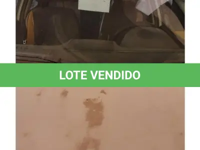 LOTE 120 - 01 VEÍCULO MARCA FIAT, PALIO 1.4 FLEX, ANO DE FABRICAÇÃO 2005 ALCOOL/GASOLINA, 80CV, 5 MARCHAS 4 PORTAS COR BRANCA. PLACA: JFQ-9855 – RENAVAM 00858128950 – CHASSI Nº 9BD17140A62628257. (NO ESTADO DE CONSERVAÇÃO QUE SE ENCONTRA)