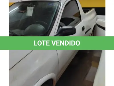 LOTE 127 - 01 VEÍCULO GM PICK-UP   CORSA, ANO  2002/2003   1.6, 02   PORTAS, JFP-0405 – RENAVAM 00790688140 – CHASSI Nº 9BGST80N03B119026. (NO ESTADO DE CONSERVAÇÃO QUE SE ENCONTRA)