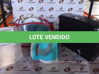 LOTE 285 - 01 CHALEIRA ELÉTRICA MARCA CADENCE, 01 TORRADEIRA MARCA PHILCO E 01 NOBREAK MARCA SMS. (NO ESTADO) ATENÇÃO! FAZER A VISITAÇÃO ANTES DE ARREMATAR, NÃO SABEMOS SE FUNCIONA, LEILÃO NÃO TEM GARANTIA E NEM DEVOLUÇÃO, SUJEITO A POSSÍVEIS AVARIAS VISÍVEIS/OCULTAS E/OU AUSÊNCIA DE COMPONENTES.