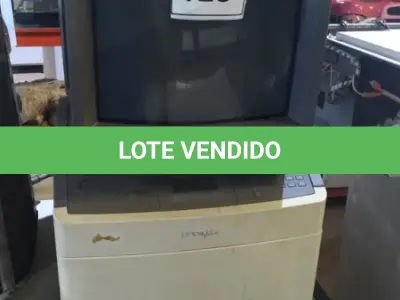 LOTE 128 - 01 MONITOR MODELO TRITON MARCA SONY, 01 IMPRESSORA MARCA HP, 01 IMPRESSORA MARCA LEXMARK E 10 BALANÇAS CORPORAIS. (NO ESTADO) ATENÇÃO! FAZER A VISITAÇÃO ANTES DE ARREMATAR, NÃO SABEMOS SE FUNCIONA, LEILÃO NÃO TEM GARANTIA E NEM DEVOLUÇÃO, SUJEITO A POSSÍVEIS AVARIAS VISÍVEIS/OCULTAS E/OU AUSÊNCIA DE COMPONENTES.
