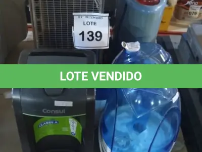 LOTE 139 - 04 UMIDIFICADORES DE AR, 01 BEBEDOR PARA GARRAFÃO, 01 PURIFICADOR DE ÁGUA, 01 AQUECEDOR ELÉTRICO E 01 SECADOR DE MÃOS. (NO ESTADO) ATENÇÃO! FAZER A VISITAÇÃO ANTES DE ARREMATAR, NÃO SABEMOS SE FUNCIONA, LEILÃO NÃO TEM GARANTIA E NEM DEVOLUÇÃO, SUJEITO A POSSÍVEIS AVARIAS VISÍVEIS/OCULTAS E/OU AUSÊNCIA DE COMPONENTES.