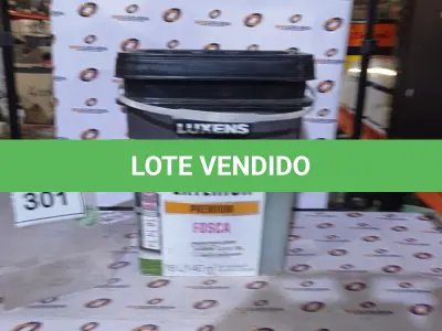 LOTE 301 - 01 BALDE DE TINTA ACRÍLICA EXTERIOR PREMIUM DE 18L ORGAND FOSCO MARCA LUXENS. (NO ESTADO) ATENÇÃO! FAZER A VISITAÇÃO ANTES DE ARREMATAR, NÃO SABEMOS SE FUNCIONA, LEILÃO NÃO TEM GARANTIA E NEM DEVOLUÇÃO, SUJEITO A POSSÍVEIS AVARIAS VISÍVEIS/OCULTAS E/OU AUSÊNCIA DE COMPONENTES.