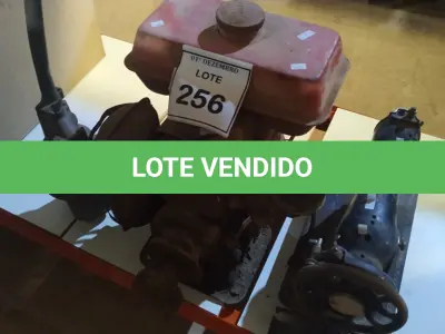LOTE 256 - 01 MOTOR ESTACIONÁRIO MARCA BRANCO MODELO 3.5CV,01 MÁQUINA DE COSTURA COM AVARIAS E 0 BOMBA D’AGUA. (NO ESTADO) ATENÇÃO! FAZER A VISITAÇÃO ANTES DE ARREMATAR, NÃO SABEMOS SE FUNCIONA, LEILÃO NÃO TEM GARANTIA E NEM DEVOLUÇÃO, SUJEITO A POSSÍVEIS AVARIAS VISÍVEIS/OCULTAS E/OU AUSÊNCIA DE COMPONENTES.