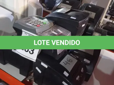LOTE 283 - 11 IMPRESSORAS DE CUPOM PARA RETIRADA DE PEÇAS MARCA BEMATECH E 01 RELÓGIO DE PONTO. (NO ESTADO) ATENÇÃO! FAZER A VISITAÇÃO ANTES DE ARREMATAR, NÃO SABEMOS SE FUNCIONA, LEILÃO NÃO TEM GARANTIA E NEM DEVOLUÇÃO, SUJEITO A POSSÍVEIS AVARIAS VISÍVEIS/OCULTAS E/OU AUSÊNCIA DE COMPONENTES.