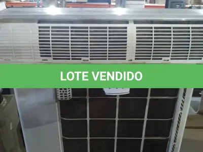 LOTE 141 - 01 CONDENSADORA DE 12.000 BTUS MARCA FUJITSU 01 EVAPORADORA MARCA JUJITSU. (NO ESTADO) ATENÇÃO! FAZER A VISITAÇÃO ANTES DE ARREMATAR, NÃO SABEMOS SE FUNCIONA, LEILÃO NÃO TEM GARANTIA E NEM DEVOLUÇÃO, SUJEITO A POSSÍVEIS AVARIAS VISÍVEIS/OCULTAS E/OU AUSÊNCIA DE COMPONENTES.