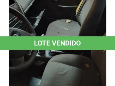 LOTE 120 - 01 VEÍCULO MARCA FIAT, PALIO 1.4 FLEX, ANO DE FABRICAÇÃO 2005 ALCOOL/GASOLINA, 80CV, 5 MARCHAS 4 PORTAS COR BRANCA. PLACA: JFQ-9855 – RENAVAM 00858128950 – CHASSI Nº 9BD17140A62628257. (NO ESTADO DE CONSERVAÇÃO QUE SE ENCONTRA)