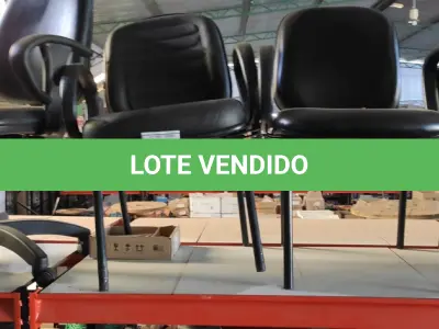 LOTE 141 - 02 CADEIRAS DE ESCRITÓRIO. (NO ESTADO) ATENÇÃO! FAZER A VISITAÇÃO ANTES DE ARREMATAR, NÃO SABEMOS SE FUNCIONA, LEILÃO NÃO TEM GARANTIA E NEM DEVOLUÇÃO, SUJEITO A POSSÍVEIS AVARIAS VISÍVEIS/OCULTAS E/OU AUSÊNCIA DE COMPONENTES.