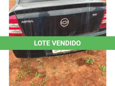 LOTE 128 - 01 VEÍCULO GM ASTRA SEDAN CONFORT 2.0 FLEXPOWER, ANO 2004/2005, JFP-7636 – RENAVAM 00843289023 – CHASSI Nº 9BGTS69W05B250058. (NO ESTADO DE CONSERVAÇÃO QUE SE ENCONTRA)