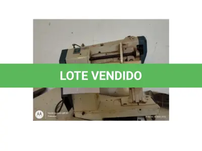 LOTE 080 - 01 MÁQUINA DE SAPATEIRO INOVAC. (NO ESTADO DE CONSERVAÇÃO QUE SE ENCONTRA)