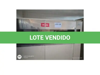 LOTE 112 - 01 FORNO DE 01 CAMARA P/ 12 ASSADEIRAS, ELÉTRICO, TRIFASICO C/ 380W - MARCA BRASMAK BE12. (NO ESTADO DE CONSERVAÇÃO QUE SE ENCONTRA)