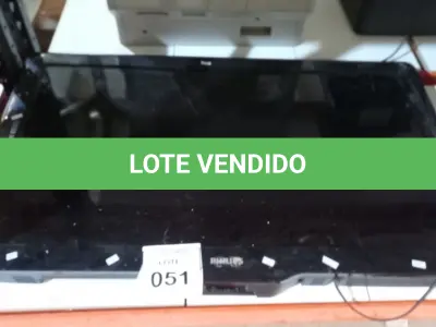 LOTE 051 - 01 TV LCD 40’’ MARCA SONY E 01 TV LCD 36’’ MARCA PHILIPS PARA RETIRADA DE PEÇAS. (NO ESTADO) ATENÇÃO! FAZER A VISITAÇÃO ANTES DE ARREMATAR, NÃO SABEMOS SE FUNCIONA, LEILÃO NÃO TEM GARANTIA E NEM DEVOLUÇÃO, SUJEITO A POSSÍVEIS AVARIAS VISÍVEIS/OCULTAS E/OU AUSÊNCIA DE COMPONENTES.