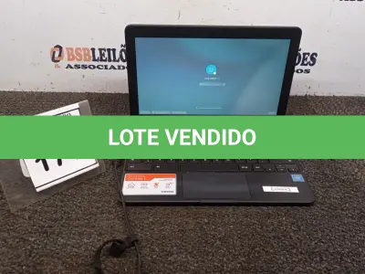 LOTE 171 - 01 NOTEBOOK 16GB TELA 11.6’’. (NO ESTADO) ATENÇÃO! FAZER A VISITAÇÃO ANTES DE ARREMATAR, NÃO SABEMOS SE FUNCIONA, LEILÃO NÃO TEM GARANTIA E NEM DEVOLUÇÃO, SUJEITO A POSSÍVEIS AVARIAS VISÍVEIS/OCULTAS E/OU AUSÊNCIA DE COMPONENTES.