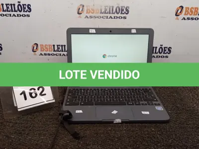 LOTE 162 - 01 NOTEBOOK 16GB TELA 11.6’’. (NO ESTADO) ATENÇÃO! FAZER A VISITAÇÃO ANTES DE ARREMATAR, NÃO SABEMOS SE FUNCIONA, LEILÃO NÃO TEM GARANTIA E NEM DEVOLUÇÃO, SUJEITO A POSSÍVEIS AVARIAS VISÍVEIS/OCULTAS E/OU AUSÊNCIA DE COMPONENTES.