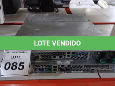 LOTE 085 - 02 DISPOSITIVOS DE SEGURANÇA DE REDE MCAFEE WG-5000 (INCOMPLETO). (NO ESTADO) ATENÇÃO! FAZER A VISITAÇÃO ANTES DE ARREMATAR, NÃO SABEMOS SE FUNCIONA, LEILÃO NÃO TEM GARANTIA E NEM DEVOLUÇÃO, SUJEITO A POSSÍVEIS AVARIAS VISÍVEIS/OCULTAS E/OU AUSÊNCIA DE COMPONENTES.
