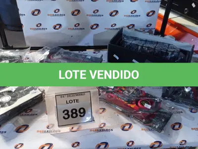 LOTE 389 - 06 PLACAS DE VÍDEO DE MARCAS E MODELO DIVERSOS. (NO ESTADO) ATENÇÃO! FAZER A VISITAÇÃO ANTES DE ARREMATAR, NÃO SABEMOS SE FUNCIONA, LEILÃO NÃO TEM GARANTIA E NEM DEVOLUÇÃO, SUJEITO A POSSÍVEIS AVARIAS VISÍVEIS/OCULTAS E/OU AUSÊNCIA DE COMPONENTES.