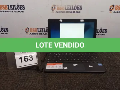LOTE 163 - 01 NOTEBOOK 16GB TELA 11.6’’. (NO ESTADO) ATENÇÃO! FAZER A VISITAÇÃO ANTES DE ARREMATAR, NÃO SABEMOS SE FUNCIONA, LEILÃO NÃO TEM GARANTIA E NEM DEVOLUÇÃO, SUJEITO A POSSÍVEIS AVARIAS VISÍVEIS/OCULTAS E/OU AUSÊNCIA DE COMPONENTES.