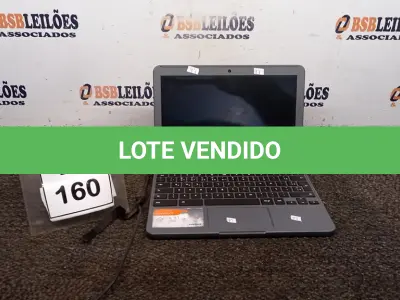 LOTE 160 - 01 NOTEBOOK 16GB TELA 11.6’’. (NO ESTADO) ATENÇÃO! FAZER A VISITAÇÃO ANTES DE ARREMATAR, NÃO SABEMOS SE FUNCIONA, LEILÃO NÃO TEM GARANTIA E NEM DEVOLUÇÃO, SUJEITO A POSSÍVEIS AVARIAS VISÍVEIS/OCULTAS E/OU AUSÊNCIA DE COMPONENTES.