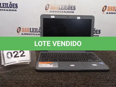 LOTE 022 - 01 NOTEBOOK 16GB TELA 11.6’’. (NO ESTADO) ATENÇÃO! FAZER A VISITAÇÃO ANTES DE ARREMATAR, NÃO SABEMOS SE FUNCIONA, LEILÃO NÃO TEM GARANTIA E NEM DEVOLUÇÃO, SUJEITO A POSSÍVEIS AVARIAS VISÍVEIS/OCULTAS E/OU AUSÊNCIA DE COMPONENTES.