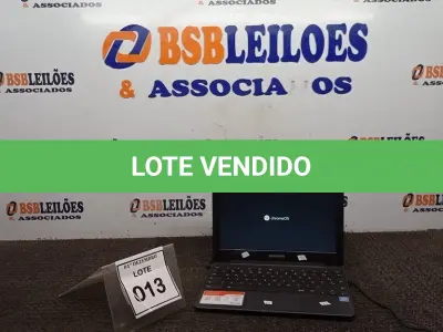 LOTE 013 - 01 NOTEBOOK 16GB TELA 11.6’’. (NO ESTADO) ATENÇÃO! FAZER A VISITAÇÃO ANTES DE ARREMATAR, NÃO SABEMOS SE FUNCIONA, LEILÃO NÃO TEM GARANTIA E NEM DEVOLUÇÃO, SUJEITO A POSSÍVEIS AVARIAS VISÍVEIS/OCULTAS E/OU AUSÊNCIA DE COMPONENTES.
