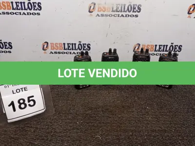 LOTE 185 - 04 RÁDIOS COMUNICADORES MARCA WMAR. (NO ESTADO) ATENÇÃO! FAZER A VISITAÇÃO ANTES DE ARREMATAR, NÃO SABEMOS SE FUNCIONA, LEILÃO NÃO TEM GARANTIA E NEM DEVOLUÇÃO, SUJEITO A POSSÍVEIS AVARIAS VISÍVEIS/OCULTAS E/OU AUSÊNCIA DE COMPONENTES.