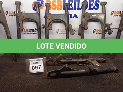 LOTE 097 - 06 BALANÇAS DE MOTO. (NO ESTADO) ATENÇÃO! FAZER A VISITAÇÃO ANTES DE ARREMATAR, NÃO SABEMOS SE FUNCIONA, LEILÃO NÃO TEM GARANTIA E NEM DEVOLUÇÃO, SUJEITO A POSSÍVEIS AVARIAS VISÍVEIS/OCULTAS E/OU AUSÊNCIA DE COMPONENTES.