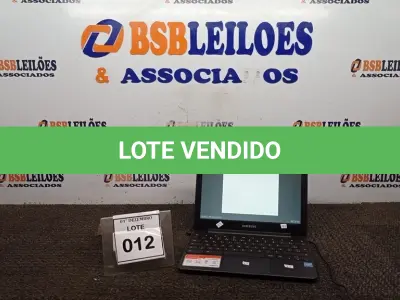 LOTE 012 - 01 NOTEBOOK 16GB TELA 11.6’’. (NO ESTADO) ATENÇÃO! FAZER A VISITAÇÃO ANTES DE ARREMATAR, NÃO SABEMOS SE FUNCIONA, LEILÃO NÃO TEM GARANTIA E NEM DEVOLUÇÃO, SUJEITO A POSSÍVEIS AVARIAS VISÍVEIS/OCULTAS E/OU AUSÊNCIA DE COMPONENTES.